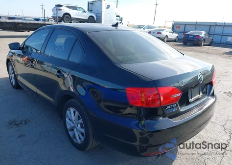 2012 Volkswagen Jetta 2.5L Se из США, поврежденный, VIN 3VWDX7AJ5CM390699